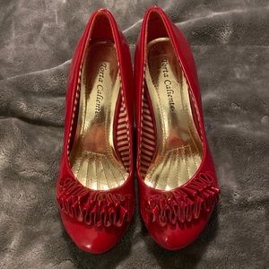 💛Torta Caliente Red Pinup Girl Stilettos!